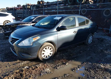 2016 Nissan Versa 1.6 S+ z USA, uszkodzony, nr VIN 3N1CN7AP8GL885518